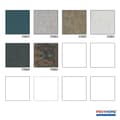 Miniatyrbild 8 av 8: Non woven-tapet uni kulör Profhome 379047-GU slät matt färg blå 5,33 m2