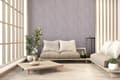 Miniatyrbild 4 av 7: Non woven-tapet blomster Profhome 379122-GU lätt texturerad matt färg grå rosa 5,33 m2