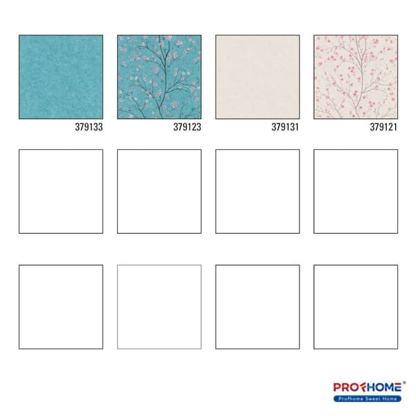 Non woven-tapet uni kulör Profhome 379133-GU slät matt färg turkos 5,33 m2