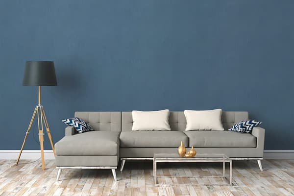 Non woven-tapet uni kulör Profhome 379521-GU slät matt färg blå 5,33 m2