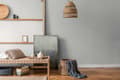Miniatyrbild 4 av 8: Non woven-tapet uni kulör Profhome 379532-GU lätt texturerad matt färg vit 5,33 m2