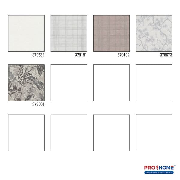 Non woven-tapet uni kulör Profhome 379532-GU lätt texturerad matt färg vit 5,33 m2