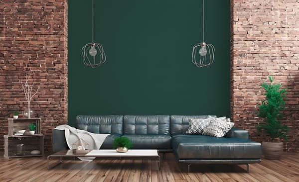Non woven-tapet uni kulör Profhome 379533-GU lätt texturerad matt färg grön 5,33 m2