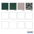 Miniatyrbild 8 av 8: Non woven-tapet uni kulör Profhome 379533-GU lätt texturerad matt färg grön 5,33 m2