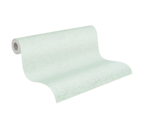 Non woven-tapet uni kulör Profhome 379537-GU lätt texturerad matt färg grön 5,33 m2