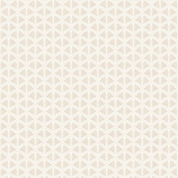 Ikke-vævet tapet ornament Profhome 379571-gu lidt tekstureret blank mønster mat baggrund färg beige hvid 5,33 m2