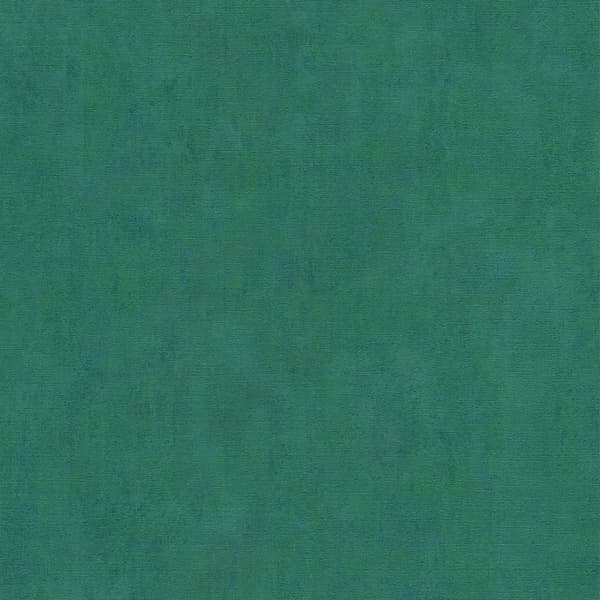 Non woven-tapet uni kulör Profhome 380249-GU lätt texturerad matt färg blå grön 5,33 m2