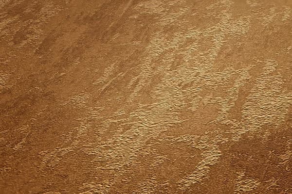 Non woven-tapet uni kulör Profhome 380443-GU lätt texturerad metallisk effekt färg guld 5,33 m2