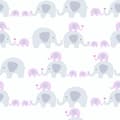 Miniatyrbild 1 av 5: Non woven-tapet djur mönster Profhome 381132-GU lätt texturerad matt färg rosa grå vit 5,33 m2