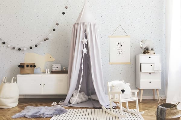 Non woven-tapet geometrisk Profhome 381161-GU lätt texturerad matt färg blå vit grön 5,33 m2