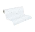 Miniatyrbild 2 av 5: Non woven-tapet geometrisk Profhome 381162-GU lätt texturerad matt färg blå vit gul orange 5,33 m2