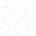 Miniatyrbild 1 av 5: Non woven-tapet geometrisk Profhome 381162-GU lätt texturerad matt färg blå vit gul orange 5,33 m2