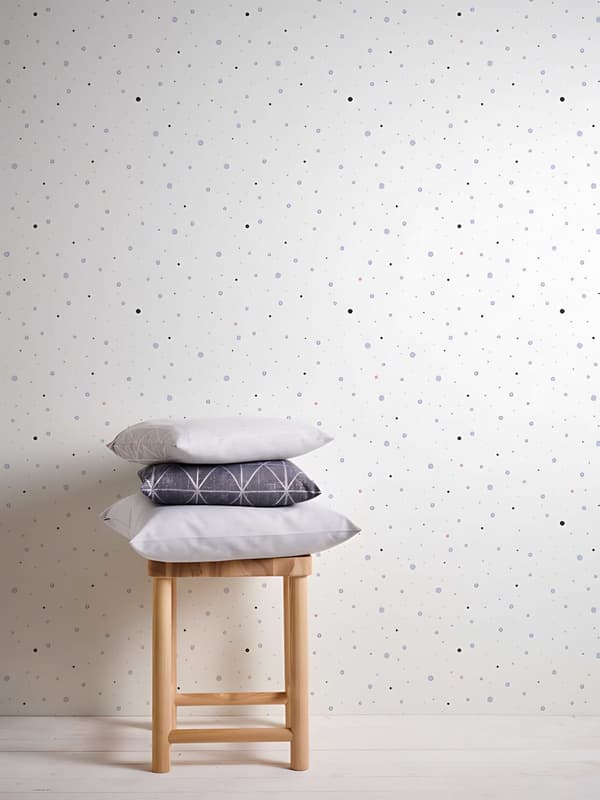 Non woven-tapet geometrisk Profhome 381163-GU lätt texturerad matt färg grå svart vit rosa 5,33 m2