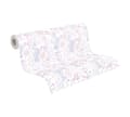 Miniatyrbild 2 av 4: Non woven-tapet barn tapet Profhome 381181-GU lätt texturerad matt färg vit rosa violett beige 5,33 m2