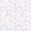 Miniatyrbild 1 av 4: Non woven-tapet barn tapet Profhome 381181-GU lätt texturerad matt färg vit rosa violett beige 5,33 m2