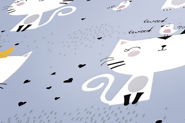 Non woven-tapet djur mönster Profhome 381311-GU lätt texturerad matt färg grå vit svart gul 5,33 m2