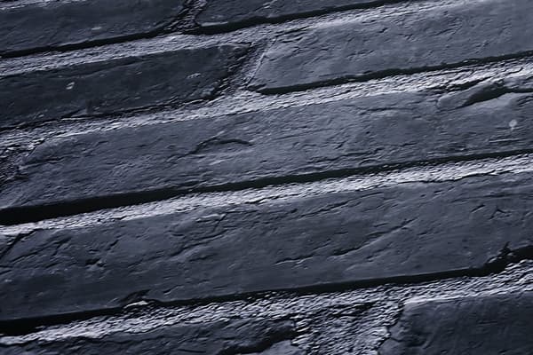 Non woven-tapet barn tapet Profhome 381331-GU lätt texturerad matt färg svart grå 5,33 m2