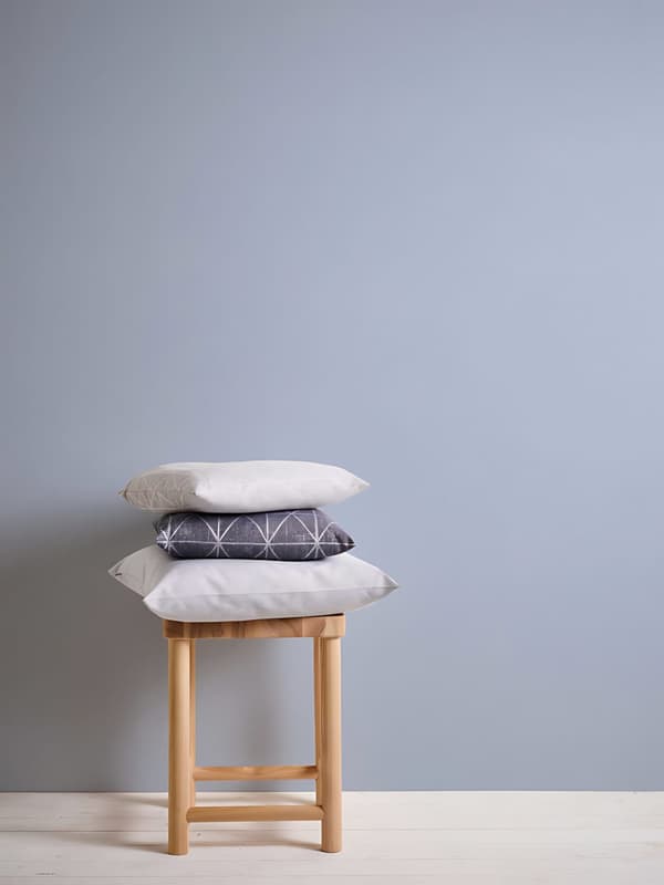 Non woven-tapet barn tapet Profhome 381451-GU lätt texturerad matt färg blå grå vit 5,33 m2