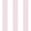 Miniatyrbild 1 av 5: Non woven-tapet ränder Profhome 381482-GU lätt texturerad matt färg rosa vit 5,33 m2