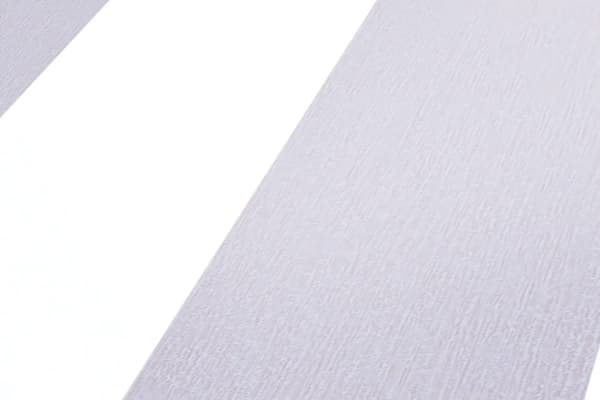 Non woven-tapet ränder Profhome 381484-GU lätt texturerad matt färg grå vit 5,33 m2
