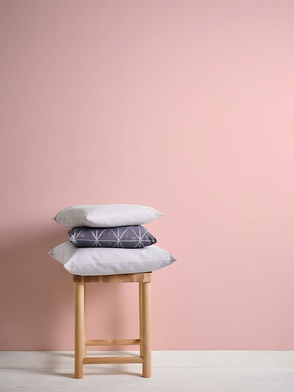 Non woven-tapet uni kulör Profhome 383167-GU lätt texturerad matt färg rosa 5,33 m2