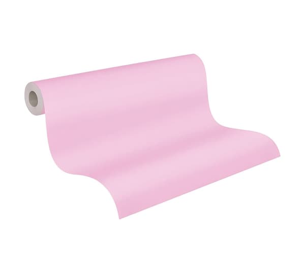 Non woven-tapet uni kulör Profhome 383228-GU lätt texturerad matt färg rosa 5,33 m2