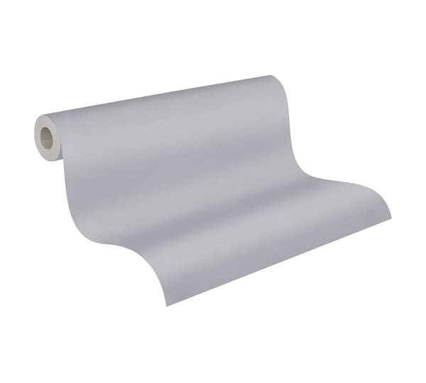 Non woven-tapet uni kulör Profhome 383235-GU lätt texturerad matt färg grå 5,33 m2