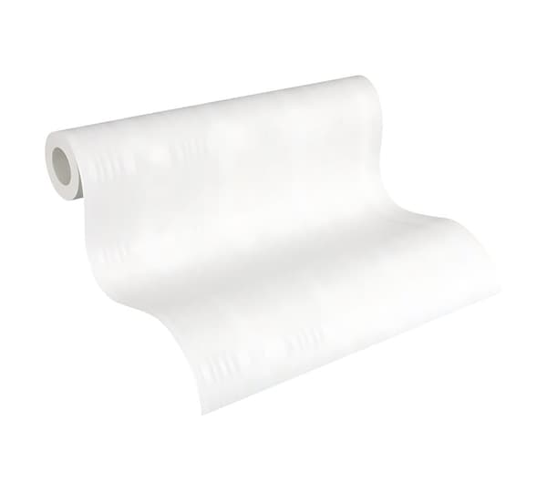 Övermålningsbar tapet textur Profhome 569813-GU texturerad matt färg vit 5,33 m2