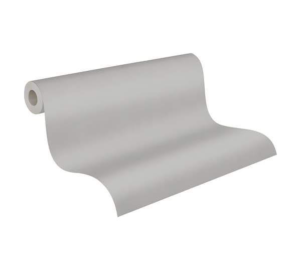 Non woven-tapet uni kulör Profhome 785572-GU slät matt färg grå 5,33 m2