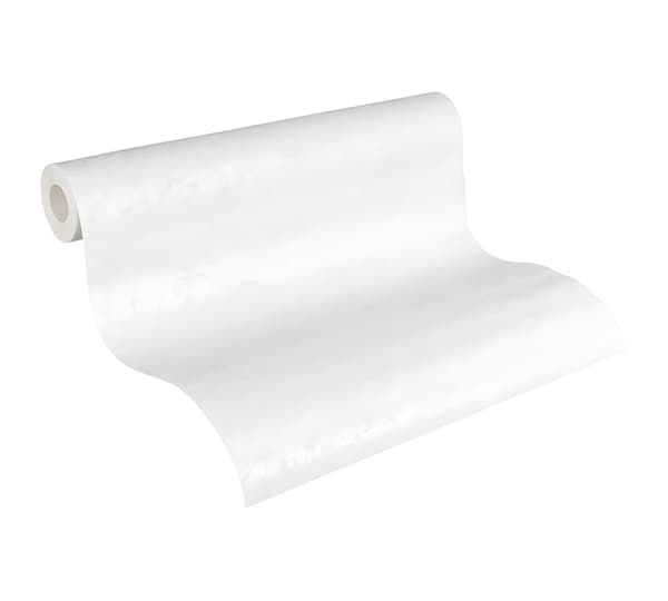 Övermålningsbar tapet textur Profhome 929518-GU lätt texturerad matt färg vit 5,33 m2