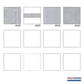 Miniatyrbild 6 av 6: Non woven-tapet ornament Profhome 935235-GU slät glansigt färg silver 7,04 m2