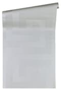 Miniatyrbild 2 av 6: Non woven-tapet ornament Profhome 935235-GU slät glansigt färg silver 7,04 m2