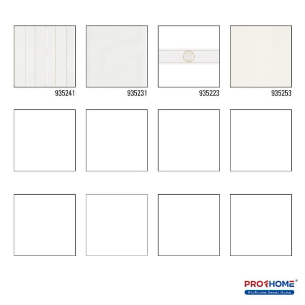Non woven-tapet ränder Profhome 935241-GU lätt texturerad glansigt färg guld vit 7,04 m2