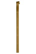 Miniatyrbild 2 av 4: Kant ornament Profhome 935262-GU lätt texturerad glansigt färg guld 0,25 m2