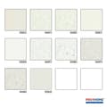 Miniatyrbild 6 av 7: Non woven-tapet textur Profhome 935822-GU lätt texturerad glansigt färg vit 7,04 m2