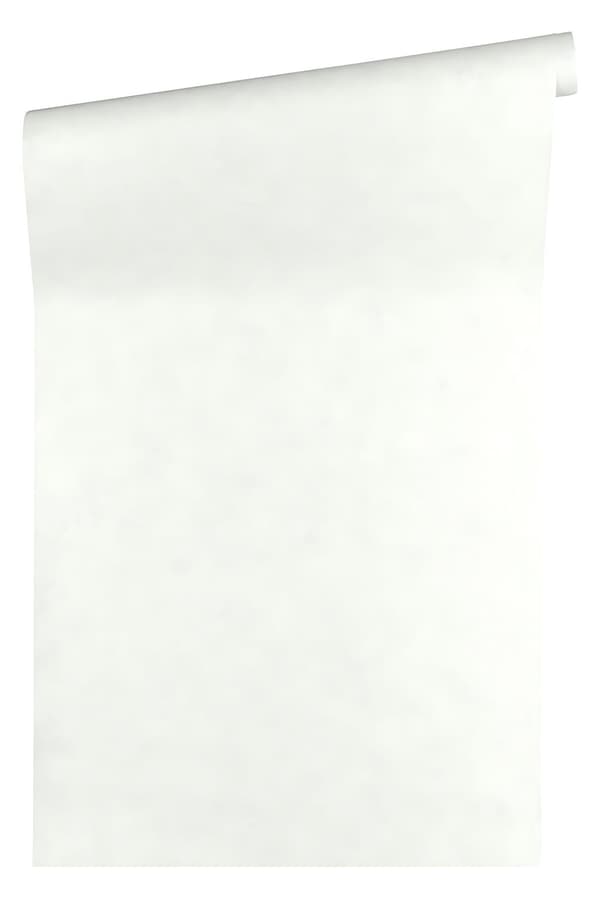 Non woven-tapet textur Profhome 935826-GU lätt texturerad glansigt färg vit 7,04 m2