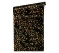 Miniatyrbild 2 av 6: Non woven-tapet blomster Profhome 935854-GU lätt texturerad glansigt färg svart guld 7,04 m2