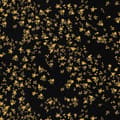 Miniatyrbild 1 av 6: Non woven-tapet blomster Profhome 935854-GU lätt texturerad glansigt färg svart guld 7,04 m2