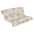 Miniatyrbild 2 av 8: Textiltapet barock Profhome 954901-GU texturerad matt färg beige silver 5,33 m2