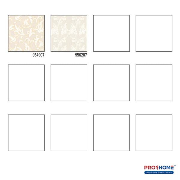 Tekstiltapet barok Profhome 954907-gu tekstureret mat färg fløde beige guld 5,33 m2