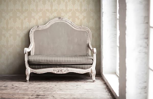 Textiltapet barock Profhome 956282-GU texturerad matt färg beige gul 5,33 m2