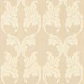 Miniatyrbild 1 av 8: Textiltapet barock Profhome 956282-GU texturerad matt färg beige gul 5,33 m2