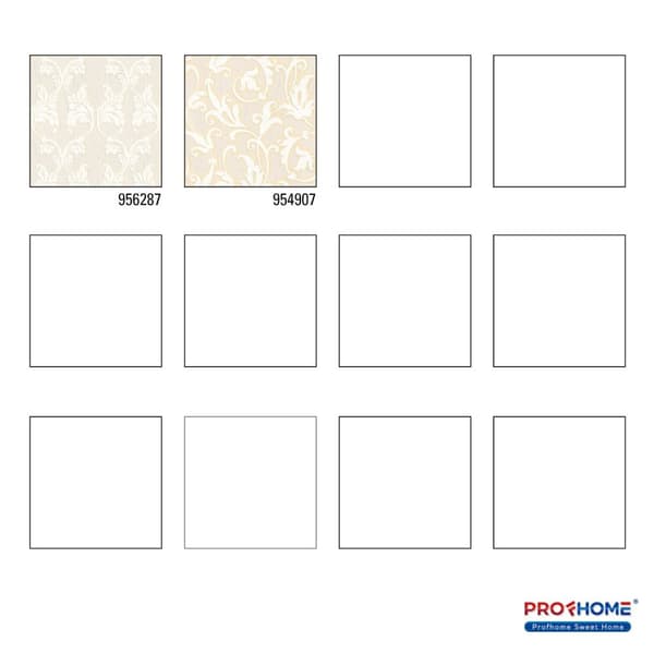 Tekstiltapet barok Profhome 956287-gu tekstureret mat färg beige creme guld 5,33 m2