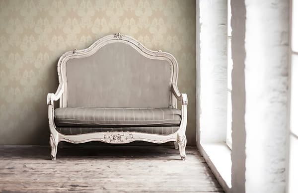 Textiltapet barock Profhome 956302-GU texturerad matt färg beige gul 5,33 m2