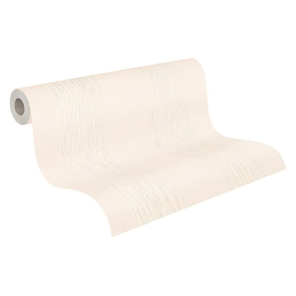 Tekstiltapet Profhome 956602-gu tekstureret mat färg fløde 5,33 m2