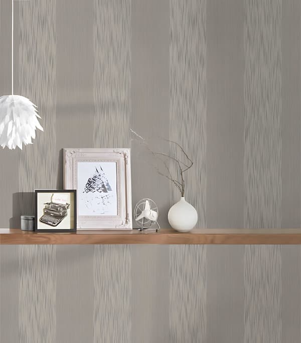 Textiltapet tyg utseende Profhome 956607-GU texturerad matt färg grå 5,33 m2