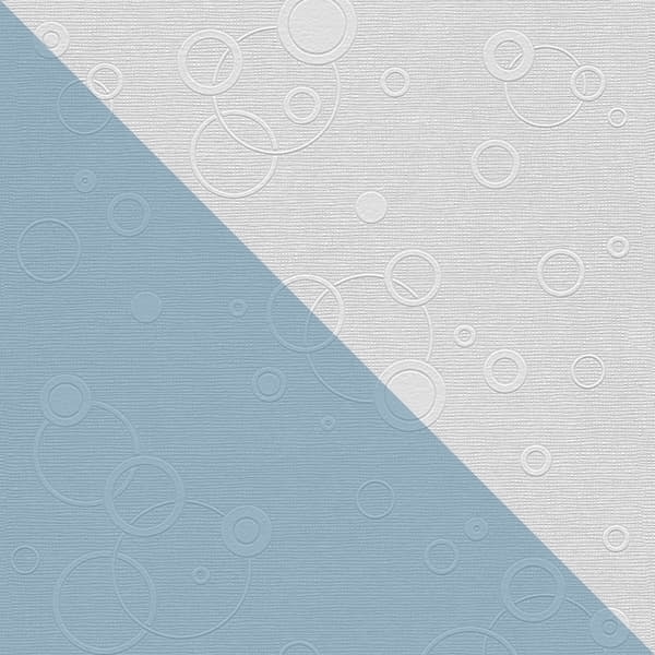 Övermålningsbar tapet geometrisk Profhome 960610-GU texturerad matt färg vit 5,33 m2