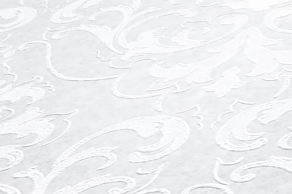 Övermålningsbar tapet ornament Profhome 961914-GU lätt texturerad matt färg vit 26,5 m2