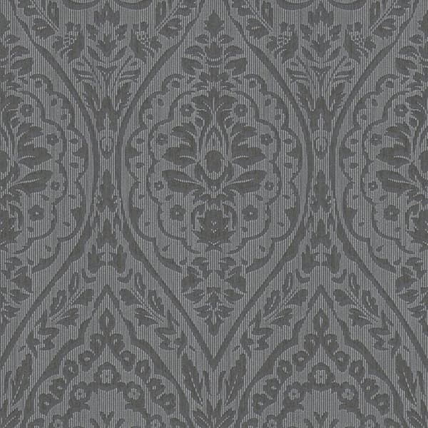 Textiltapet tyg utseende Profhome 961957-GU texturerad matt färg brun svart 5,33 m2