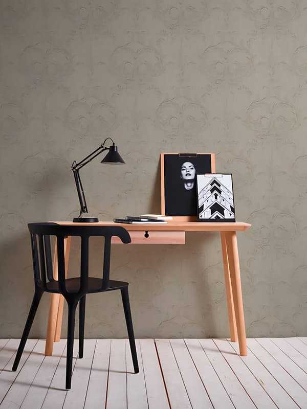 Textiltapet tyg utseende Profhome 961963-GU texturerad matt färg brun beige 5,33 m2